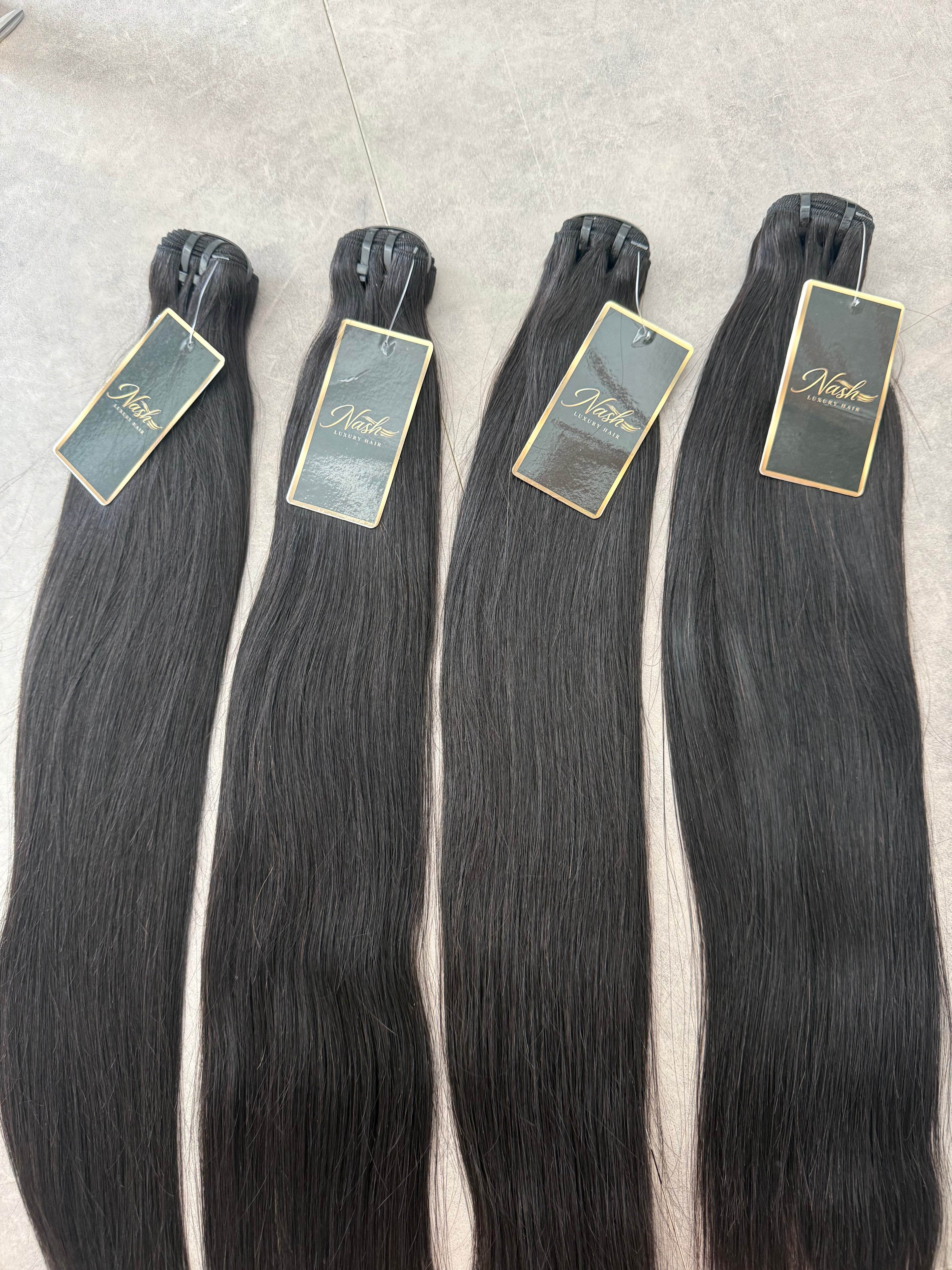 Extensiones silky straight 100% cabello humano